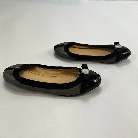 Michael Kors Dixie Leather Ballet Flat - Picture 10 of 15